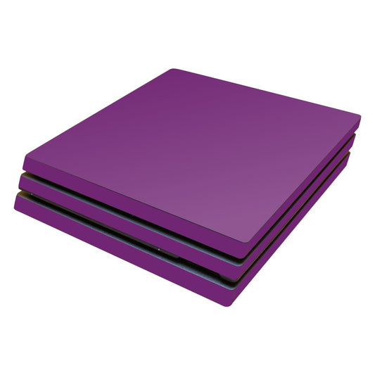 MIGHTY SKINS Sony PS4 Pro Skin - Solid Purple Vinyl Decal Wrap, Durable & Easy to Apply, Made in USA