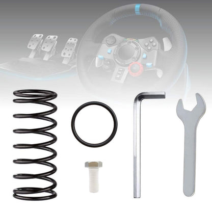 MORICHS Upgrade Mod Brake Pedal Spring Kit for LOGITECH G27 G29 G920 Racing Wheels - Black