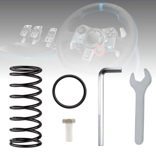 MORICHS Upgrade Mod Brake Pedal Spring Kit for LOGITECH G27 G29 G920 Racing Wheels - Black