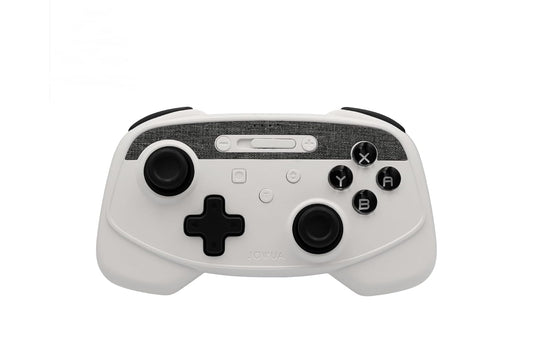 Jowua Multi-Device Wireless Controller for Tesla 2025 Model Y/3/S/X/Cybertruck - White with Wireless Charging