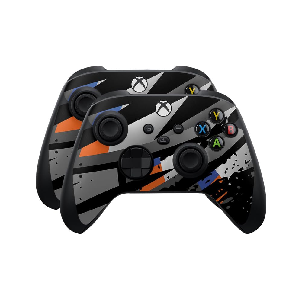 Skin Compatible with Microsoft Xbox Series X|S Controller (2 Pack) - Blade Fan - Premium 3M Vinyl Protective Wrap Decal Cover - Easy to Apply | Crafted in The USA by MightySkins