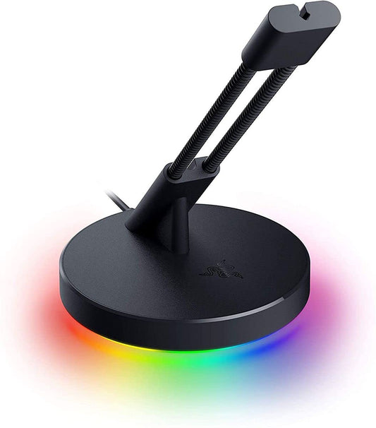 Razer Mouse Bungee V3 Chroma - RGB Cable Holder with Heavy Base, Black, Model RC21-01520100-R3M1