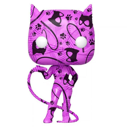 Funko Pop! Artist Series Vinyl Figure Catwoman 9 cm - Multicolor, Model 58396