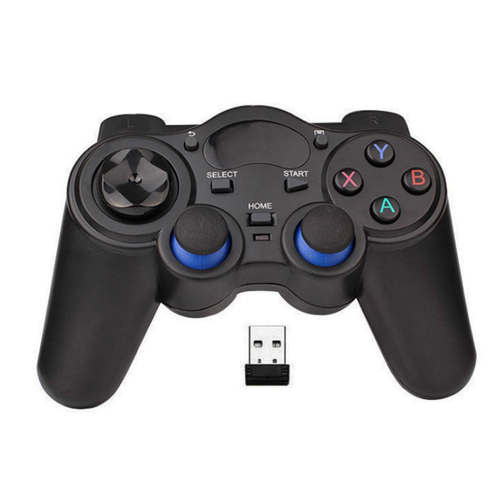 RIBOXIN FANDRAGON USB Wireless Gaming Controller Gamepad for PC/PS3/Android - Black, Model A-038