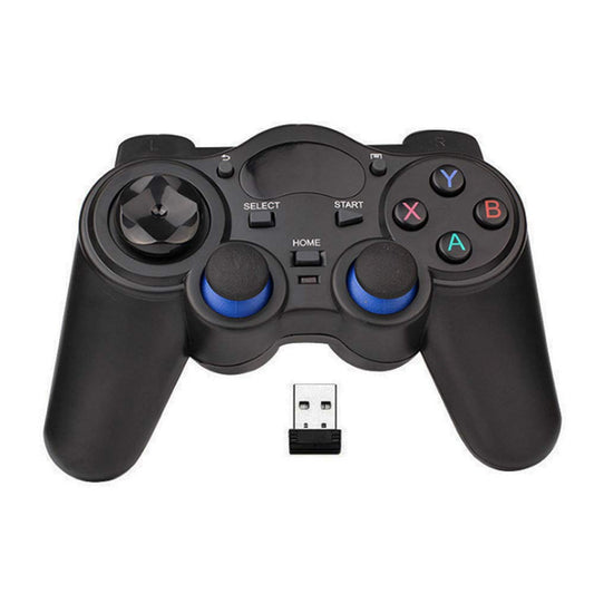 RIBOXIN FANDRAGON USB Wireless Gaming Controller Gamepad for PC/PS3/Android - Black, Model A-038