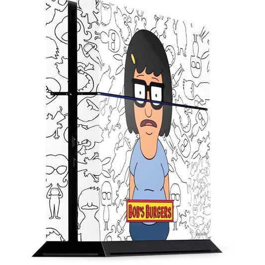Skinit Decal Gaming Skin Compatible with PS4 Console - Officially Licensed Bobs Burgers Tina Uhh Design