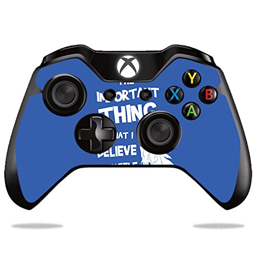 MIGHTY SKINS Xbox One/One S Controller Skin – Durable Vinyl Wrap, Unicorns Believe, Easy Apply/Remove, Made in USA