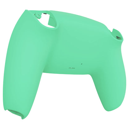 eXtremeRate Mint Green Grip Custom Back Plate for PS5 Controller - Replacement Shell Cover, Model DPFP3020