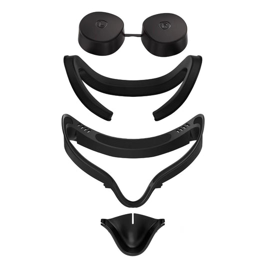 OOAVR VR Facial Interface & Face Cover Pad for Oculus Quest 2, Sweat-Proof PU Foam Cushion Replacement Pads - VR Accessories for