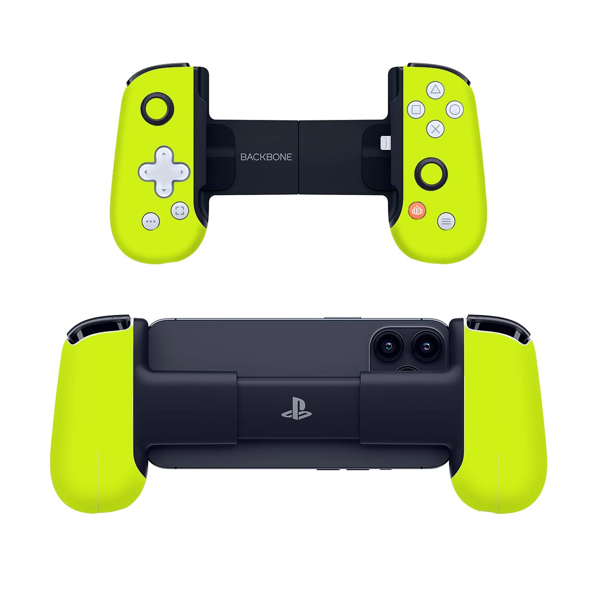 SopiGuard Sticker Skin for Backbone One Controller Full Body Wrap (Neon Yellow)