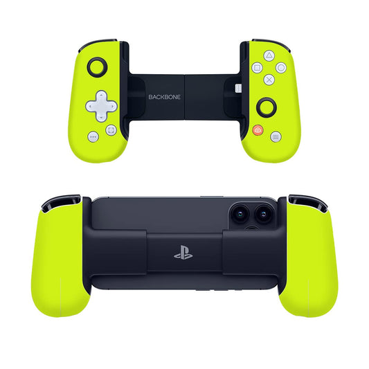SopiGuard Sticker Skin for Backbone One Controller Full Body Wrap (Neon Yellow)