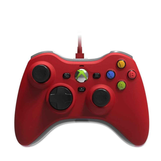 Hyperkin Xenon Wired Controller - Red - Officially licensed Xbox 360 Controller replica for use with Xbox Series X|S  Xbox One  Windows 10|11  PC  Video Game Controller  3.5MM Audio Jack  Impulse Triggers  Plug and Play Gaming Gamepad