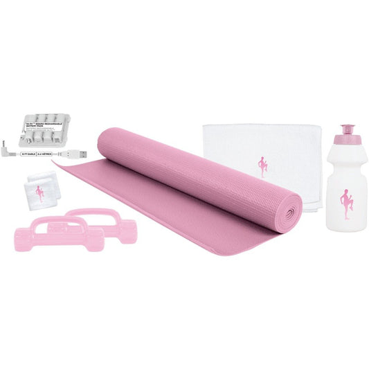 Import Wii Fit Workout Kit - Model G5765 - Pink Color - Home Fitness Equipment
