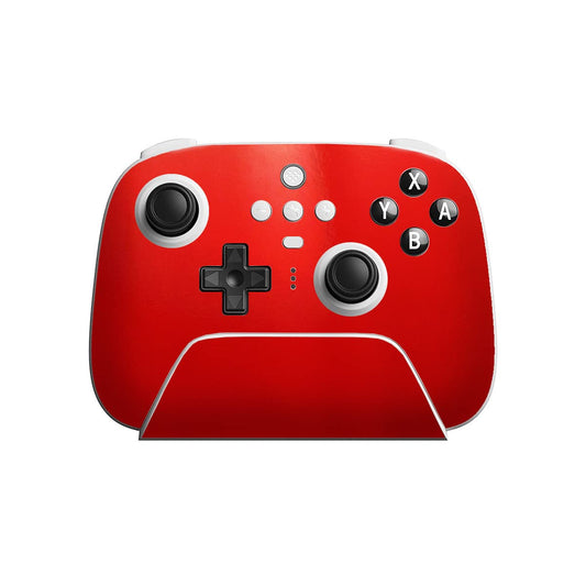 SopiGuard Sticker Skin for 8Bitdo Ultimate Wireless Controller Front and Buttons (Gloss Dragon Fire Red)