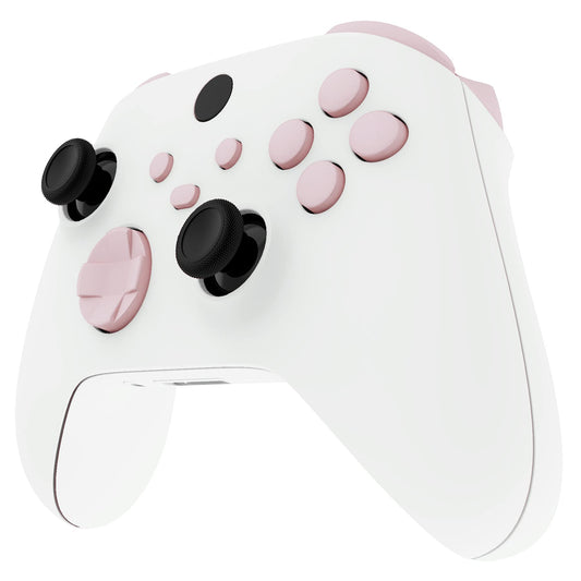 eXtremeRate No Letter Imprint Custom Full Set Buttons for Xbox Series X & S Controller  Replacement Accessories Bumpers Triggers Dpad ABXY Keys Parts for Xbox Core Wireless Controller - Cherry Blossom