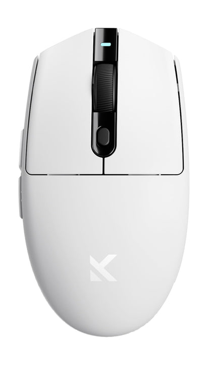 MCHOSE G3 Ultra Wireless Gaming Mouse - 26K DPI, Tri-Mode, 130 Hours Battery Life, 64g Weight, White