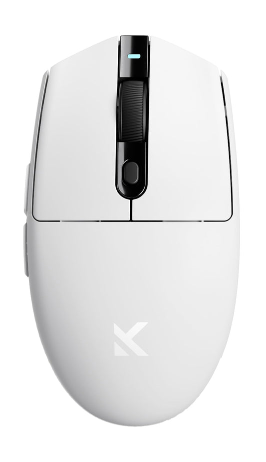 MCHOSE G3 Ultra Wireless Gaming Mouse - 26K DPI, Tri-Mode, 130 Hours Battery Life, 64g Weight, White