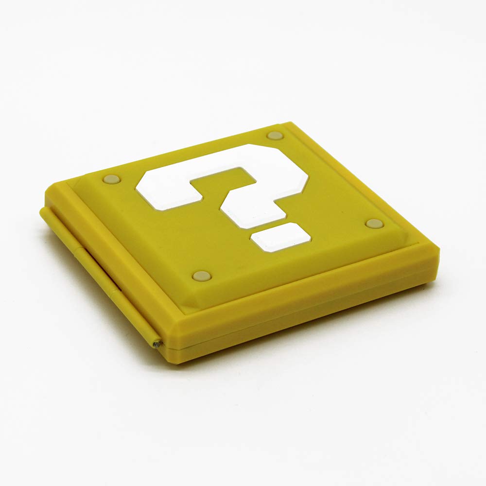 CellDesigns Cartoon Game Memory Card Case for Nintendo Switch - Question Block Design