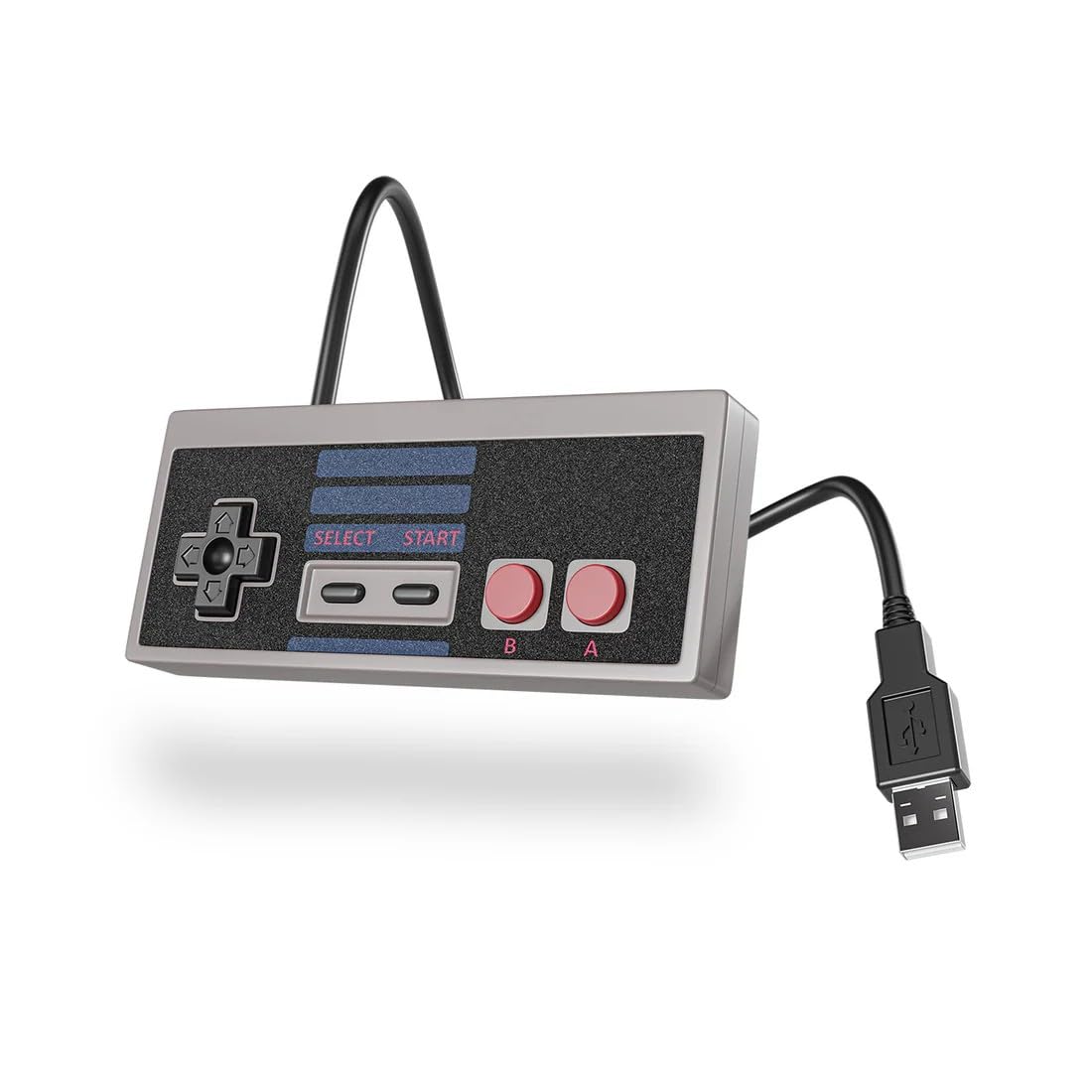 XYAB Classic USB Controller Compatible with PC and Mac - Wired Retro Gaming Gamepad for NES-Style Play - New