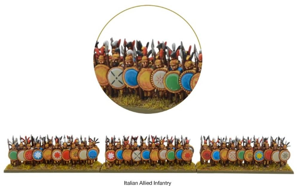 Warlord Games Hail Caesar Roman Britain Miniatures Set - 28mm Plastic Soldiers, 18.5x28.5x6.1cm, Paintable, Model 112010007