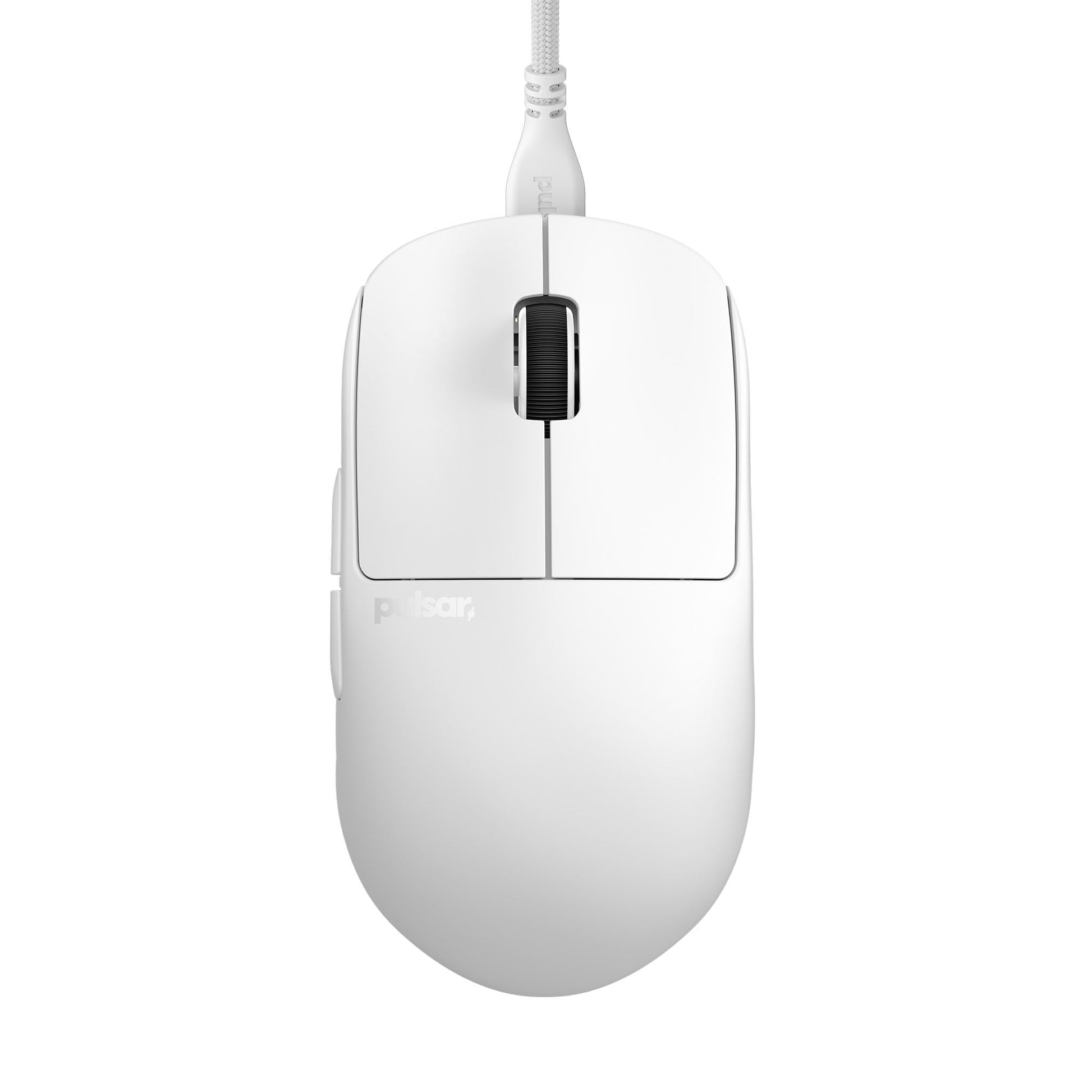 Pulsar Gaming Gears X2H Wired Gaming Mouse  Ultra Lightweight 1.8 oz (51g)  Symmetrical  Optical Switch  26000 DPI  Motion Sync  PAW3395 Sensor (Medium  Wired  White)