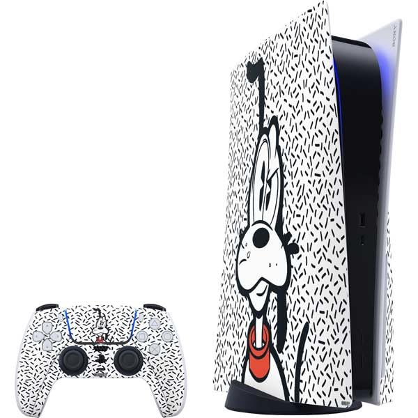 Skinit Decal Gaming Skin Compatible with PS5 Bundle - Officially Licensed Disney Friends Pluto Confused Design