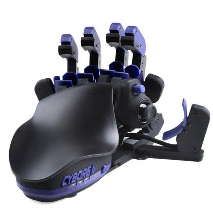 AZERON Gaming Keypad - One-Handed Keyboard with 30 Programmable Keys, Hall Effect Thumbstick, Cyborg II, Galaxy Purple