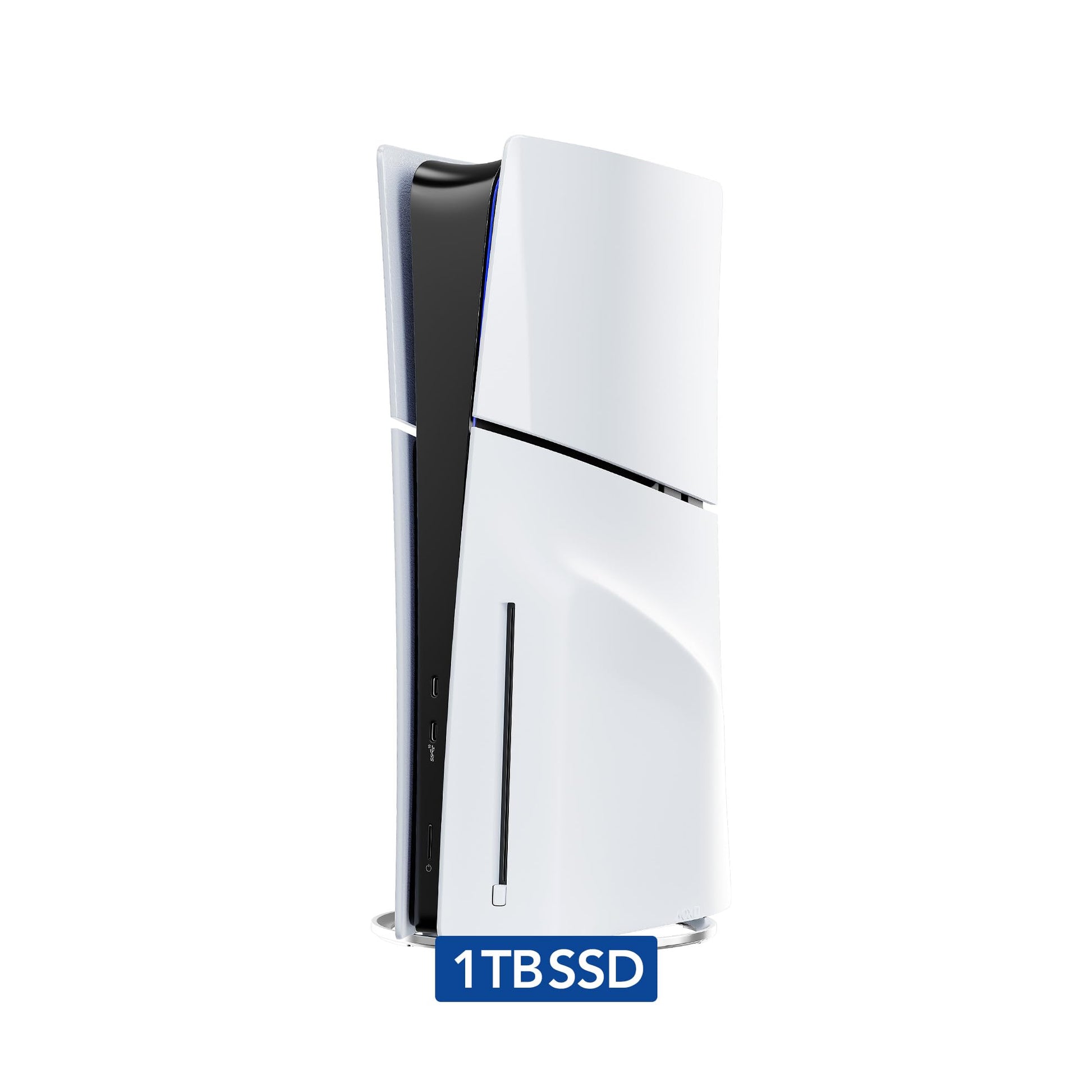 PlayStation 5 Slim Disc with 1TB SSD Storage  Console Only - PS5 Gaming System  White (Renewed) [video game]