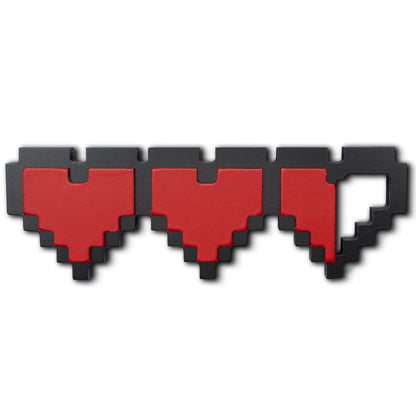 INSOVITA Gaming Logo Sign - Retro Gaming Wall Decor, Rustic Wood, 7.9x2.6, Black/Red, Model: insovita_zelda