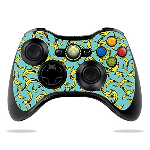 MightySkins Skin Compatible with Microsoft Xbox 360 Controller - Bananas | Protective, Durable, and Unique Vinyl Decal wrap Cove