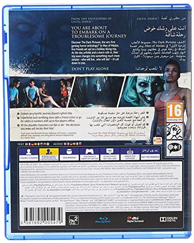 Bandai Namco The Dark Pictures Anthology: Man of Medan (PS4) - Model 225064