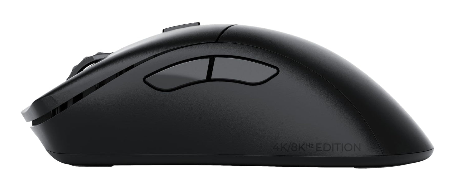 Glorious Gaming Model D 2 PRO Wireless Mouse - 4K/8K, 62g, 26K DPI, Ergonomic, Black