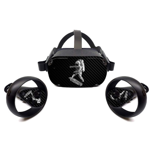 MightySkins Carbon Fiber Skin for Oculus Quest - Space Kickflip | Protective  Durable Textured Carbon Fiber Finish | Easy to Apply  Remove  and Change Styles | Made in The USA (CF-OCQU-Space Kickflip)
