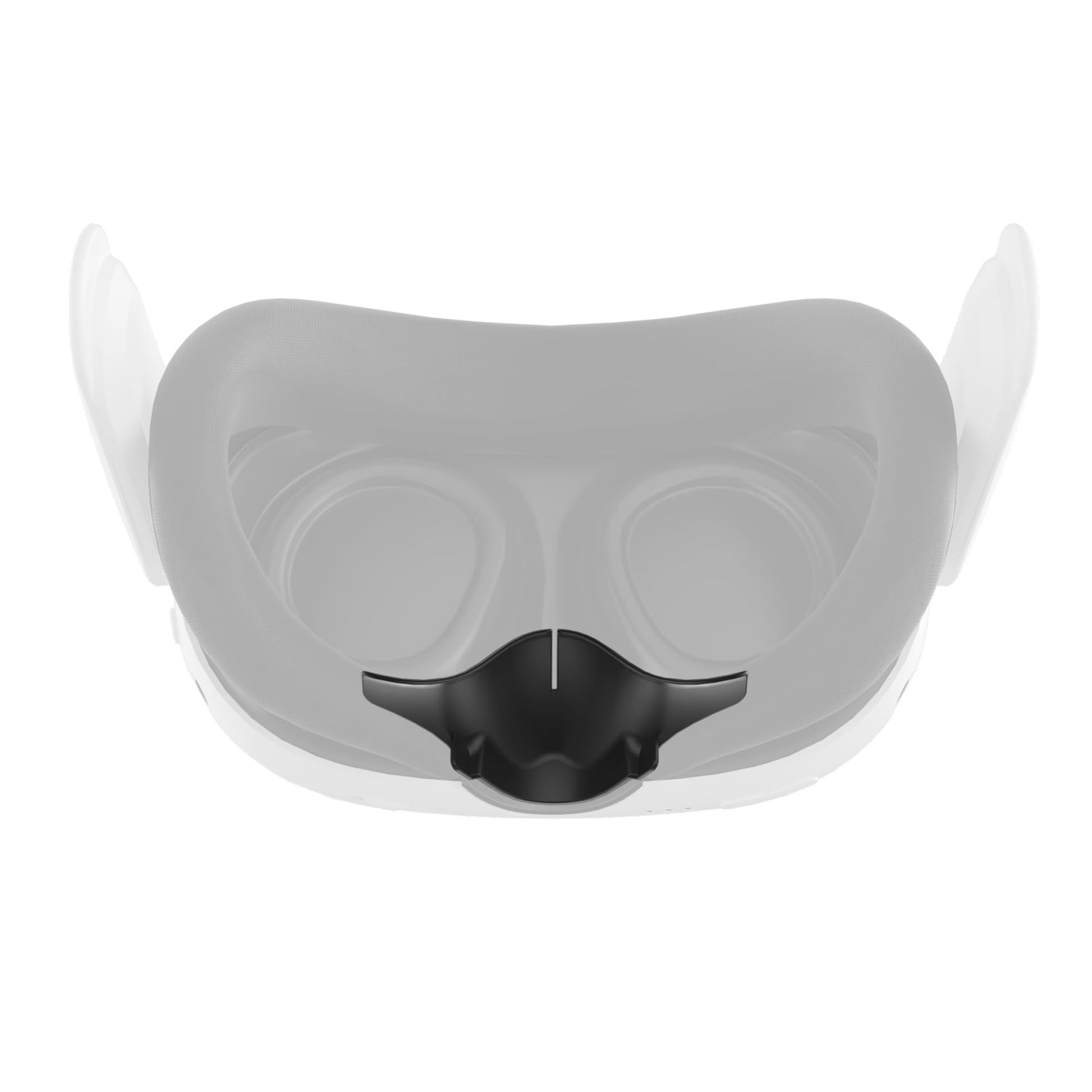APEXINNO VR Anti-Leakage Nose Pad for Meta Quest 3, Black Silicone Cover, Model YZL028-BK, Sweat-Resistant Accessory
