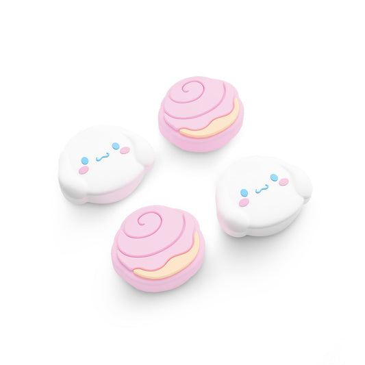 Kuitmor Switch 2 Game Console Thumb Grip Caps  4PCS Soft Silicone Joystick Cover  Cute Analog Stick Cap Compatible with Switch 2025 - DEG