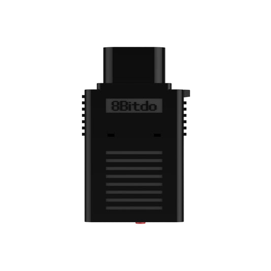 8Bitdo Bluetooth Retro Receiver for NES - Compatible with DualShock 3/4, Wiimote, Switch Joy-Cons - Black - Model RETRO RECEIVER