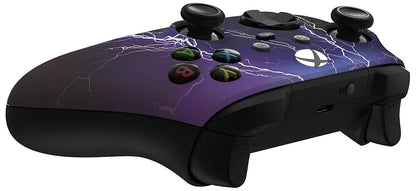 Custom Controllerzz Wireless Controller for Xbox Series X/S & One - Soft Touch Feel - X/S Stormy Skies