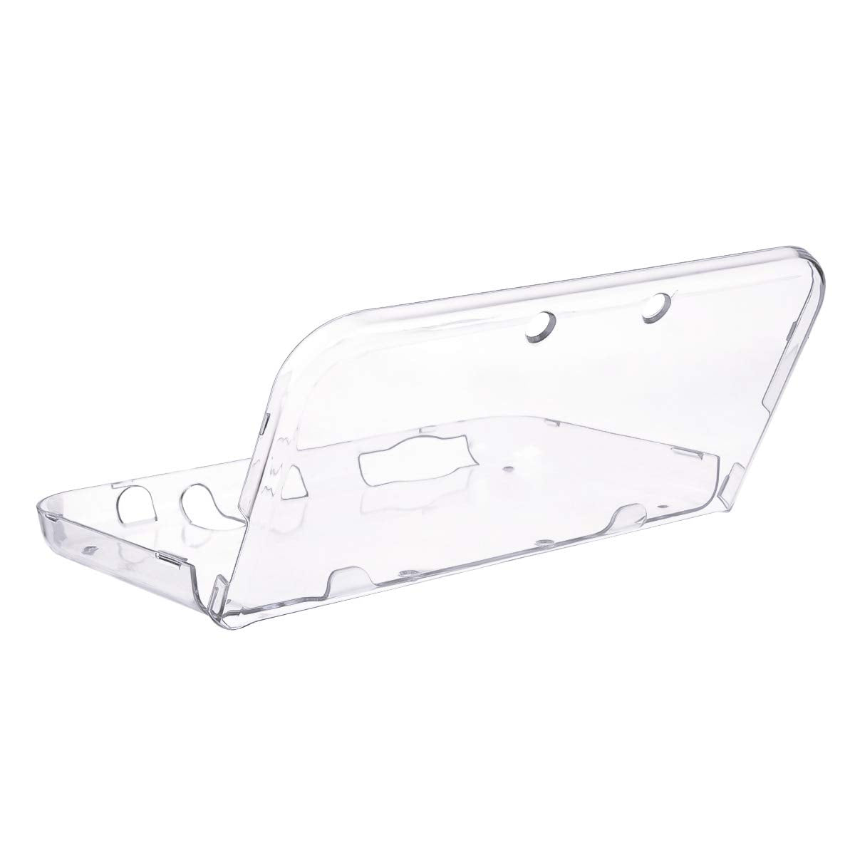 VSEER New 3DS XL Case - Ultra Clear Hard Shell Protective Cover - Model SEL-3DSXL-CLR - Hinge-Less Design