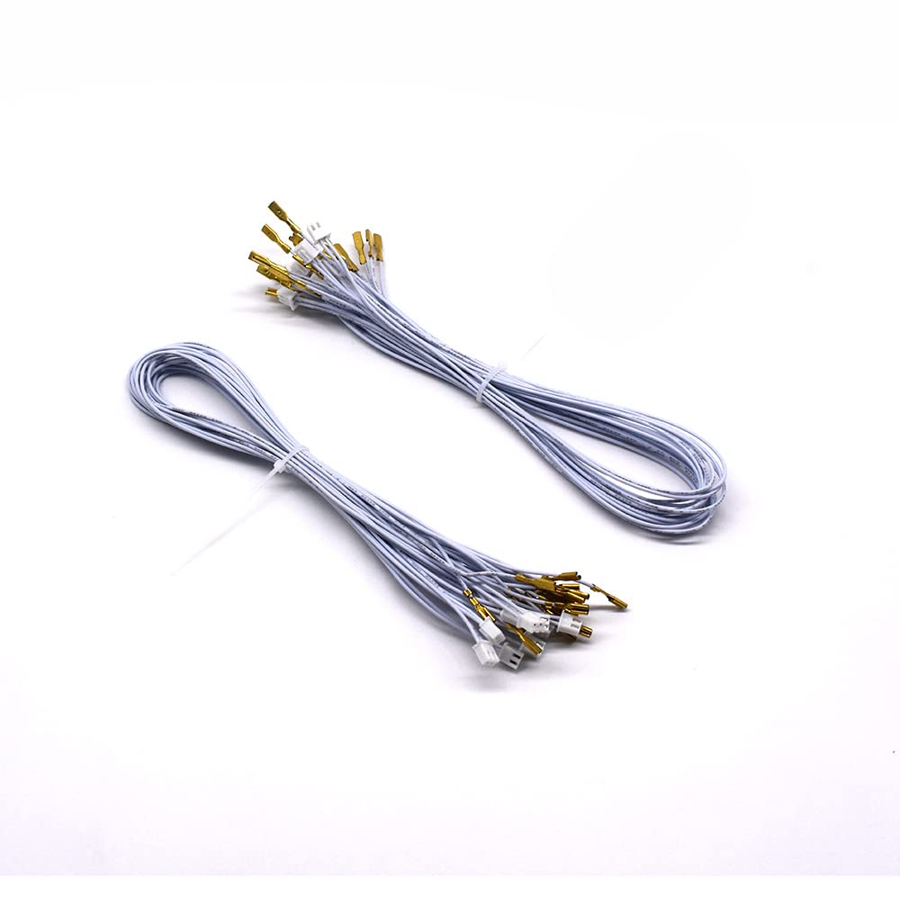 Arcity Arcade Wires Harness Cable - 20 Pcs, 0.110 Terminals, 15.74 Length, Compatible with LED & Sanwa Style Buttons, Model HY-PJ