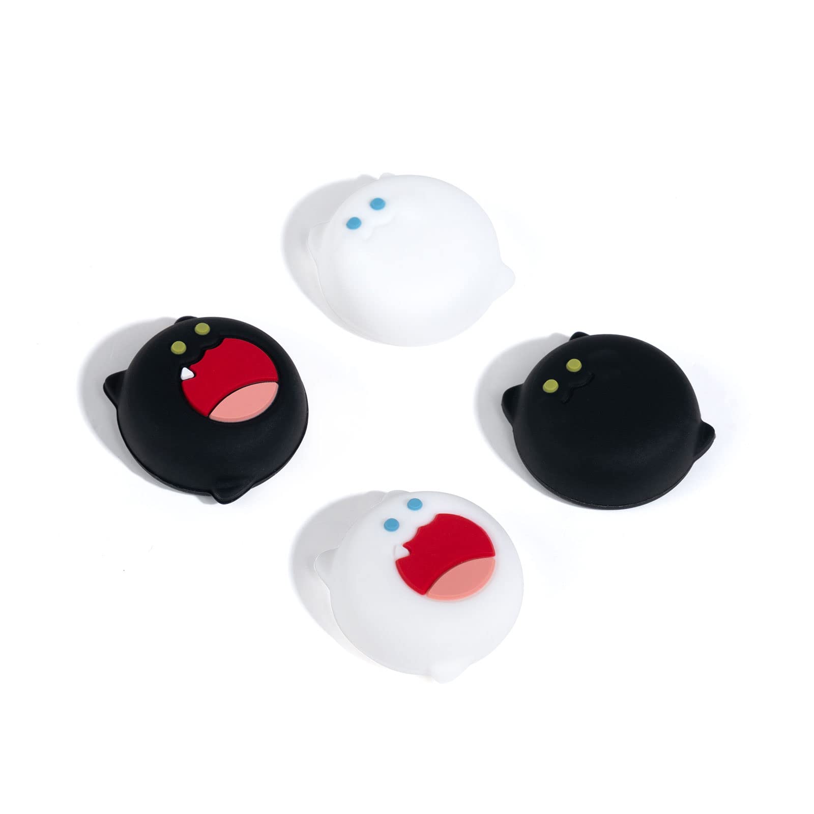 GeekShare Cute Silicone Joystick Thumb Grip Caps  Joystick Cover Compatible with Switch/OLED/Switch Lite 4PCS - BOBO Cat