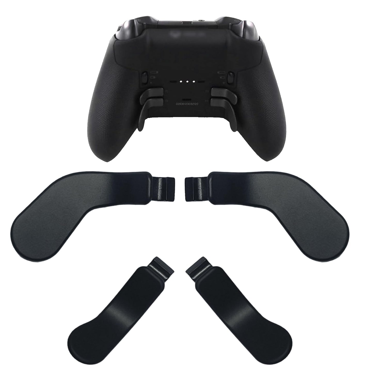 4 Pack fine design Controller Paddles for Xbox fine design 2 Controller Paddles Stainless Steel fine design Core Controller Paddle for Xbox One fine design Controller Series 2 fine design Series 1 and fine design 2 Core Controller (Black)