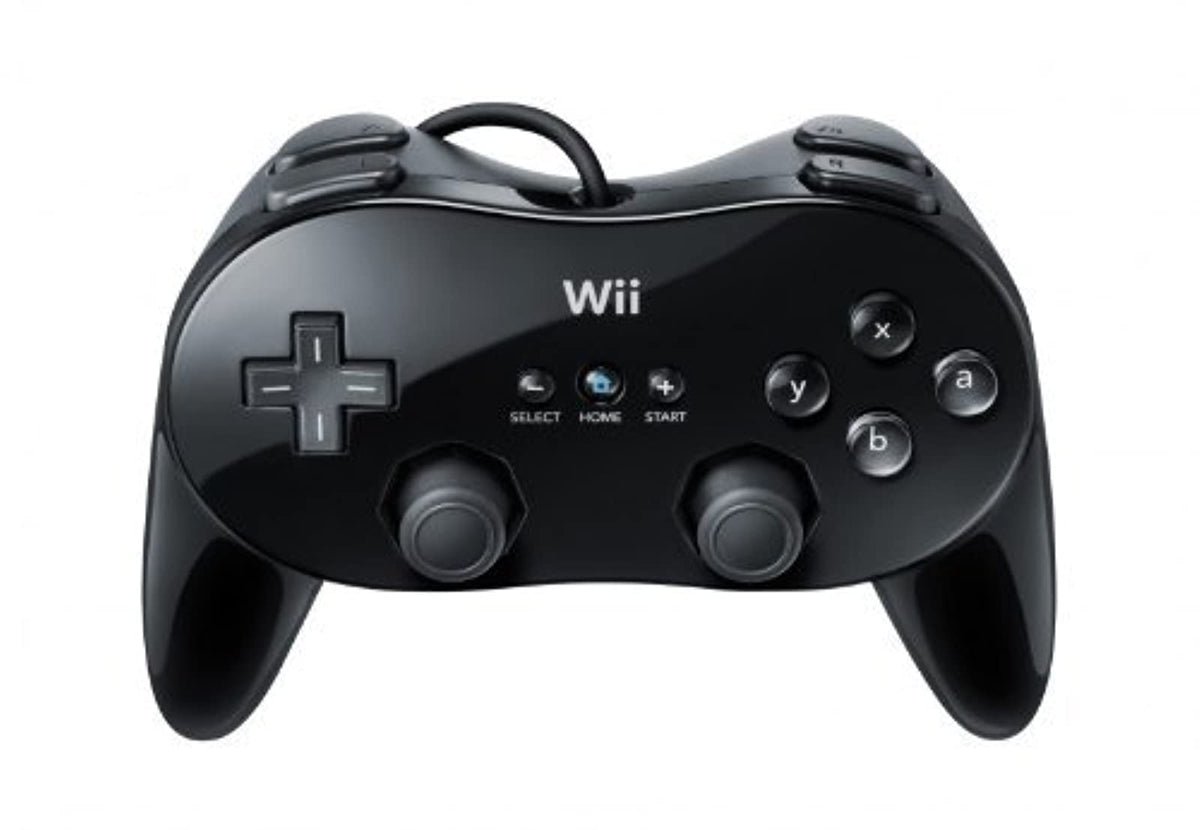 Wii Classic Controller Pro Black Nintendo (refurbished)