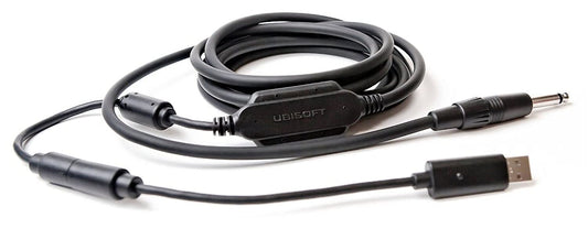 Ubisoft RockSmith Real Tone Cable - Black, Copper Material, Model 3307215640340