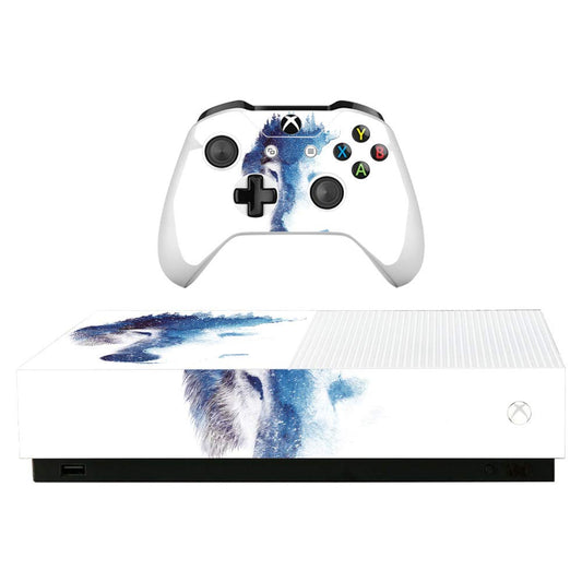 MightySkins Skin for Microsoft Xbox One S All-Digital Edition - Through Many Storms | Protective  Unique Vinyl Decal wrap cover | Easy to Apply  Remove  and Change Styles | Made in The USA