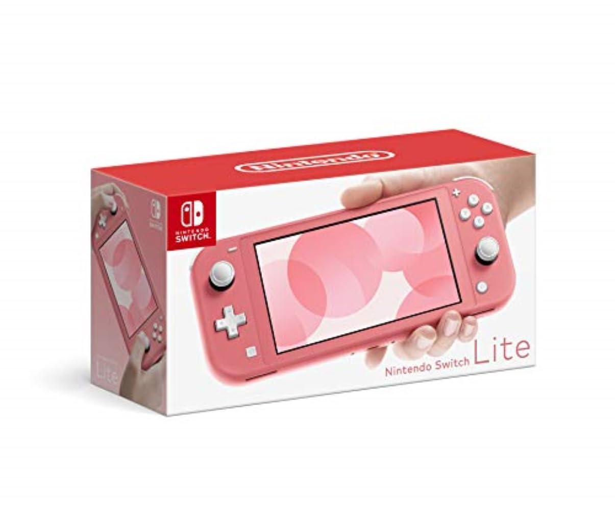 Nintendo Switch Lite - Handheld Console - Coral Color - Model HDHSPAZAA