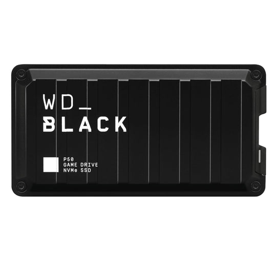 WD_BLACK 500GB P50 Game Drive SSD - Portable External Solid State Drive, Compatible with Playstation, Xbox, PC, & Mac, Up to 2,0