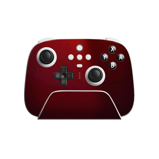 SopiGuard Sticker Skin for 8Bitdo Ultimate Wireless Controller Front and Buttons (Gloss Wine Red)