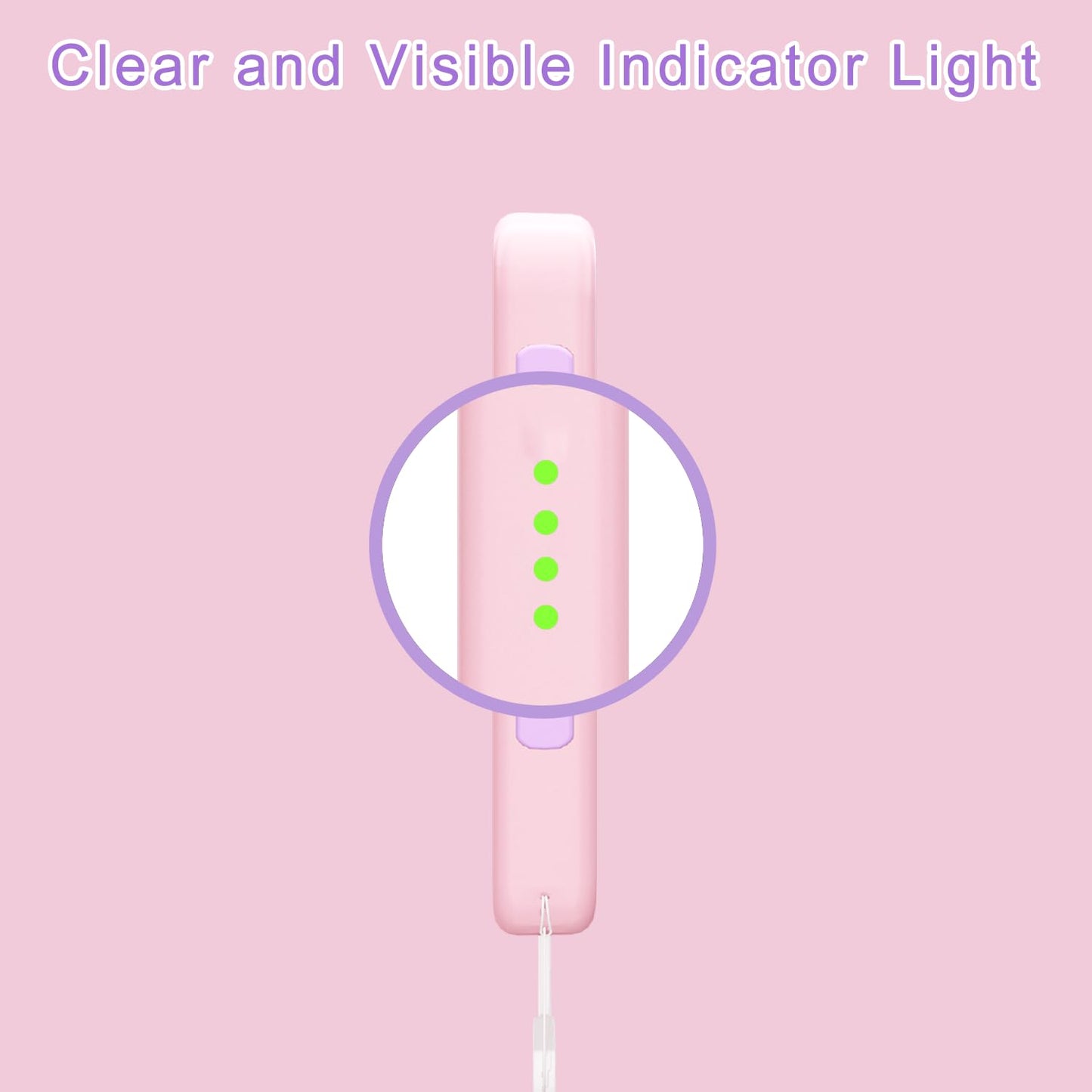 Lonxmovs Joycon Wrist Straps - 2 Pack Replacement Accessories, Pink and Purple Color