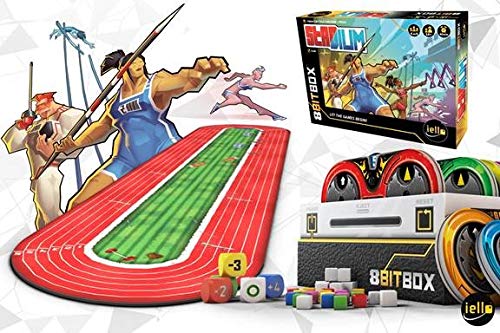 IELLO 8 Bit Box Game - One Size, Model IEL51410, Engaging Strategy Board Game