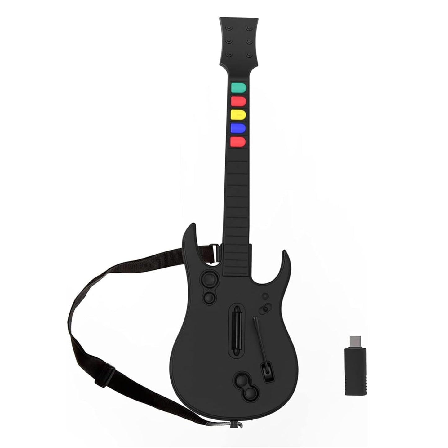 DOYO Wireless Wii Guitar Hero Controller for guitar hero and Rock Band Games, Compatible with All guitar Hero Games and Rock Ban
